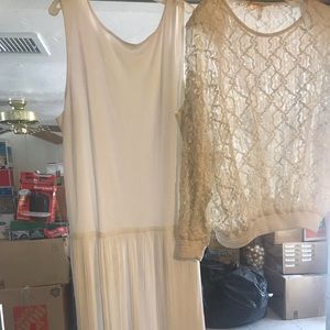 White Vintage 2 Piece set